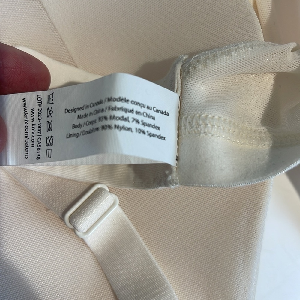 Knix Micro Model Ribbed Bralette Size Extra Small - Picture 5 of 5